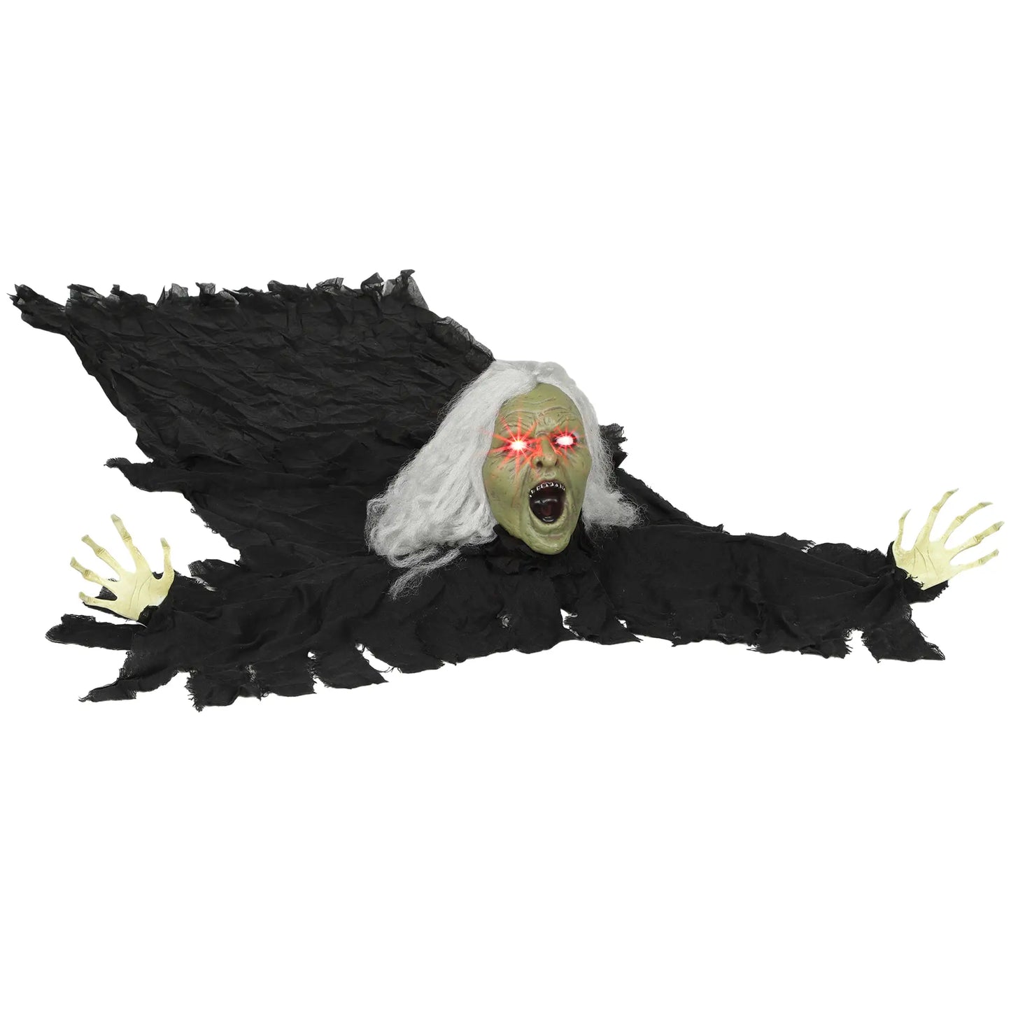 72" Life Size Halloween Animated Crawling Zombie, LED Eyes, Battery Operated Halloween Decorations at Gallery Canada