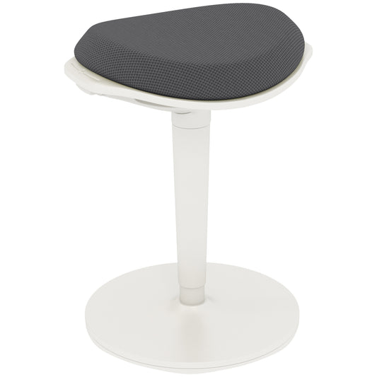 Standing Desk Stool, Ergonomic Wobble Chair, Adjustable Leaning Stool for Office Desks, with Rocking Motion, Grey at Gallery Canada