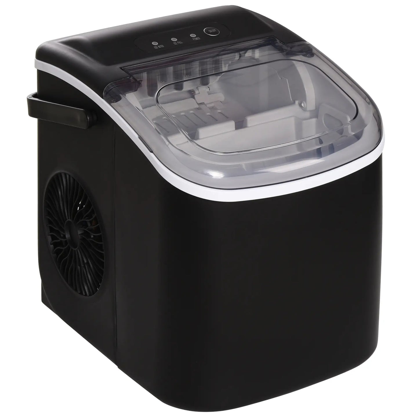 Portable Ice Maker, Self Cleaning, 26lbs/24Hrs, Black Small Kitchen Appliances at Gallery Canada
