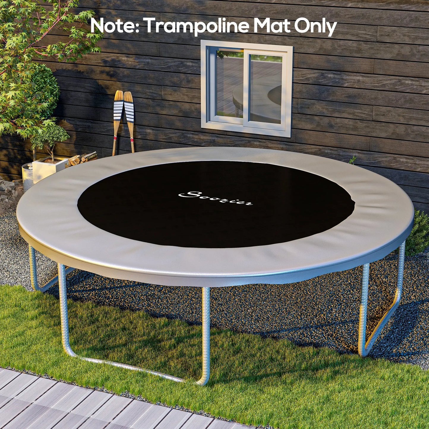 Trampoline Mat Replacement, 10ft, 5.5" Springs, Spring Pull Tool, 54 V-Hooks Trampolines at Gallery Canada