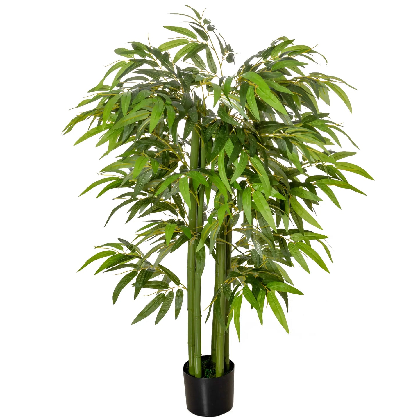 4.5FT Artificial Bamboo Tree, Faux Plant in Nursery Pot, Indoor Decor Artificial Trees at Gallery Canada