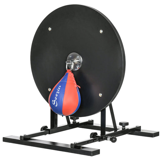 Adjustable Speed Bag Platform, Wall Mounted Speed Bag Boxing, 360° Swivel Training Equipment for Home, Gym - Gallery Canada