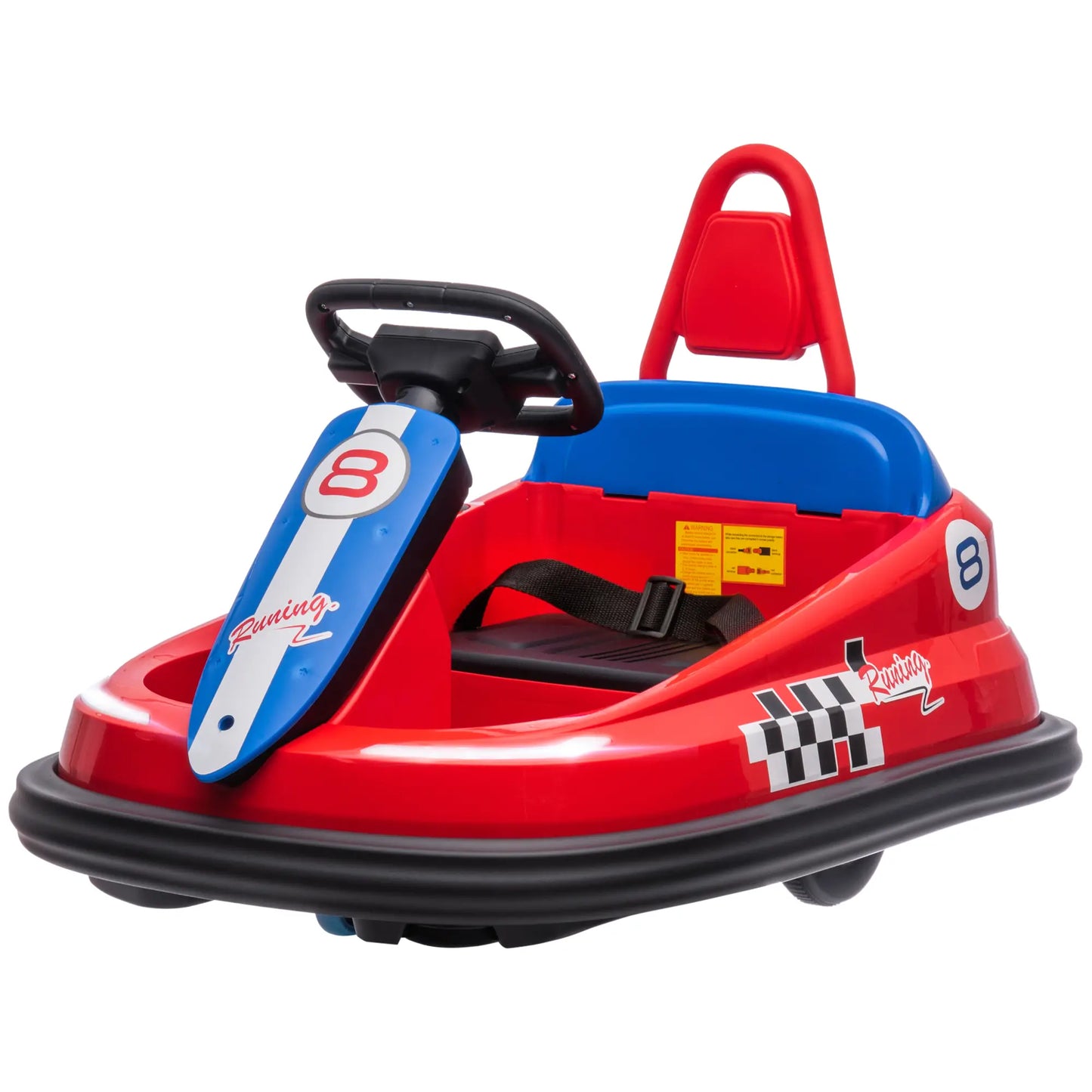 Kids Bumper Car, 6V 360° Rotation Electric Ride on Car, Twin Motors, Red Electric Toy Cars at Gallery Canada