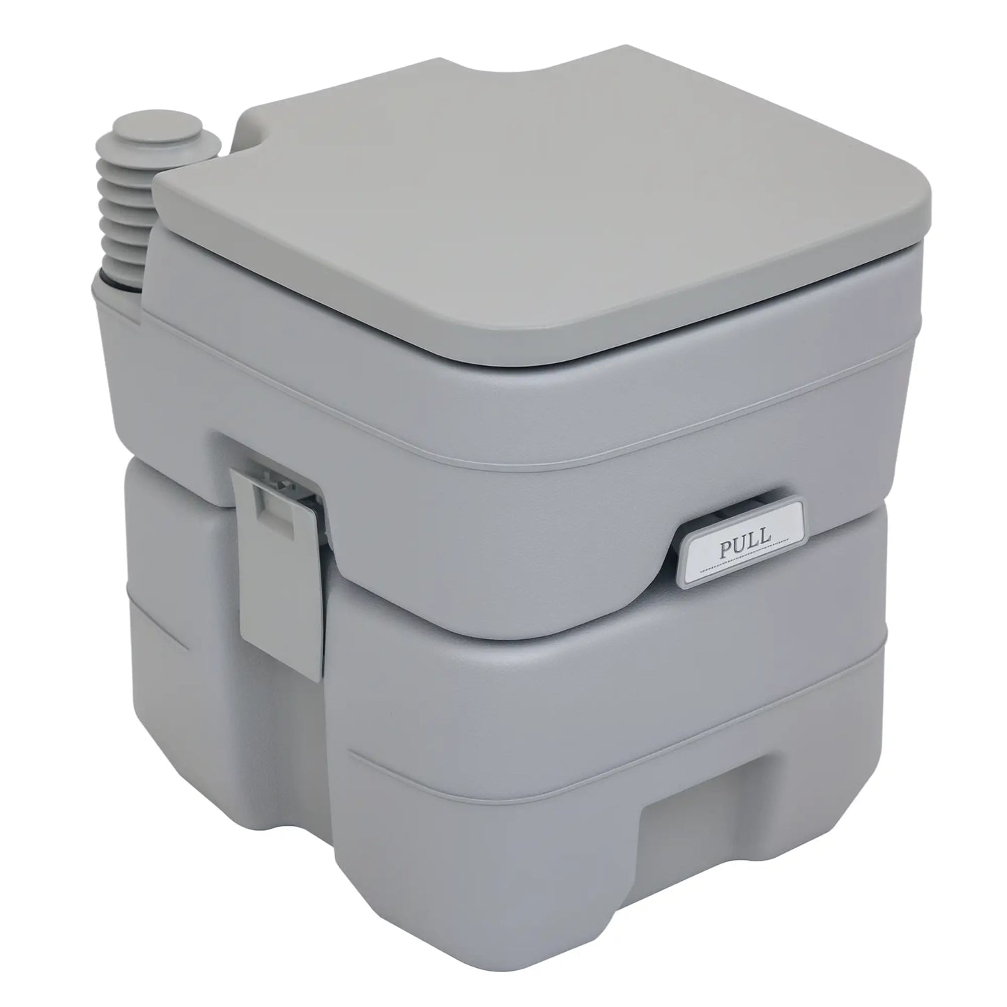 Portable Toilet for Adults, 2 Detachable Tanks, 5.3 Gallon (20L), Grey Camping Toilets at Gallery Canada