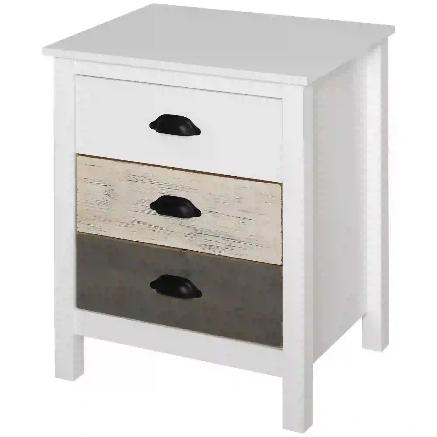Wooden Accent Table, 3 Drawer Storage Cabinet, Night Stand Storage Cabinets at Gallery Canada