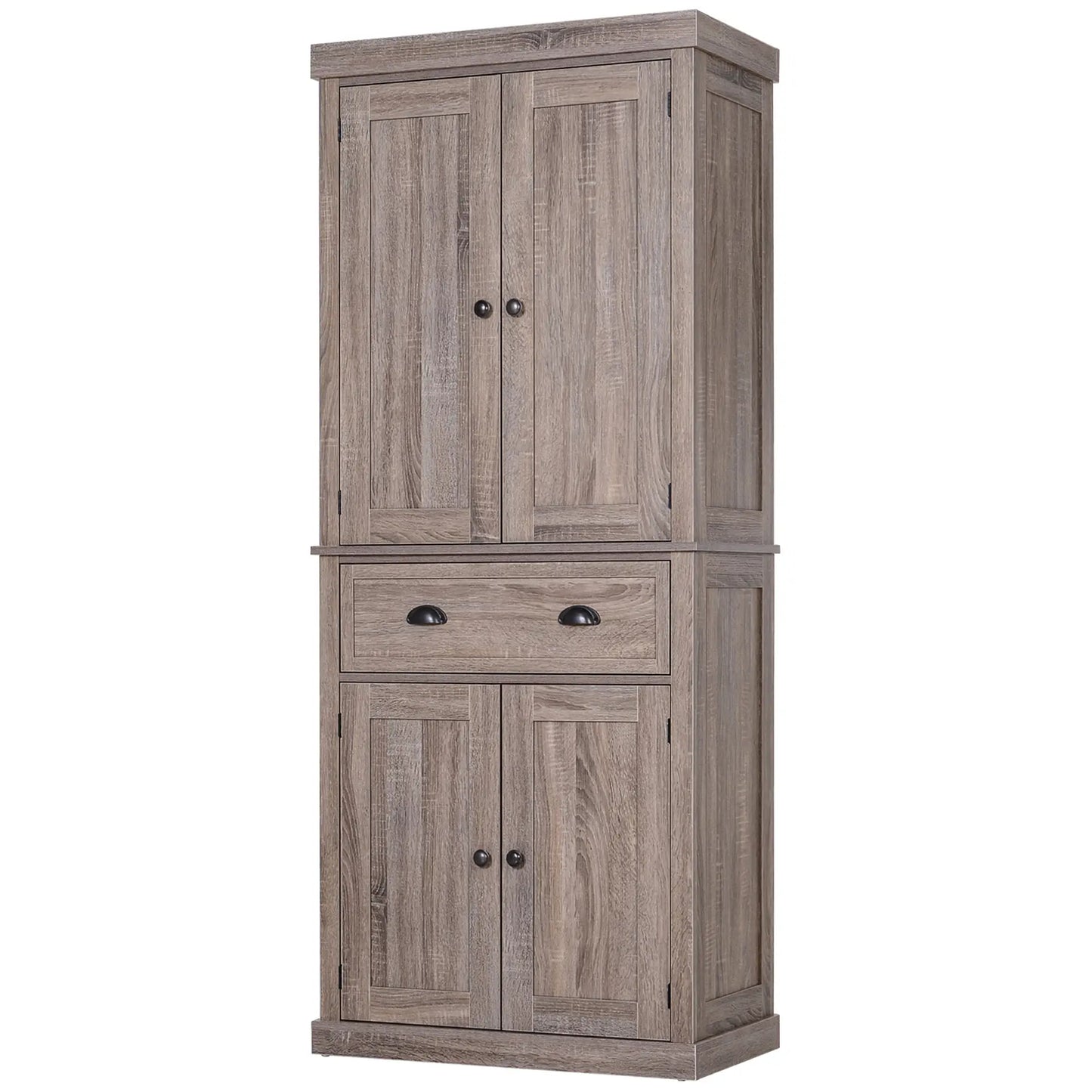 Kitchen Cabinet With 2 Drawers, MDF Board, Wood Grain Kitchen Pantry Cabinets at Gallery Canada