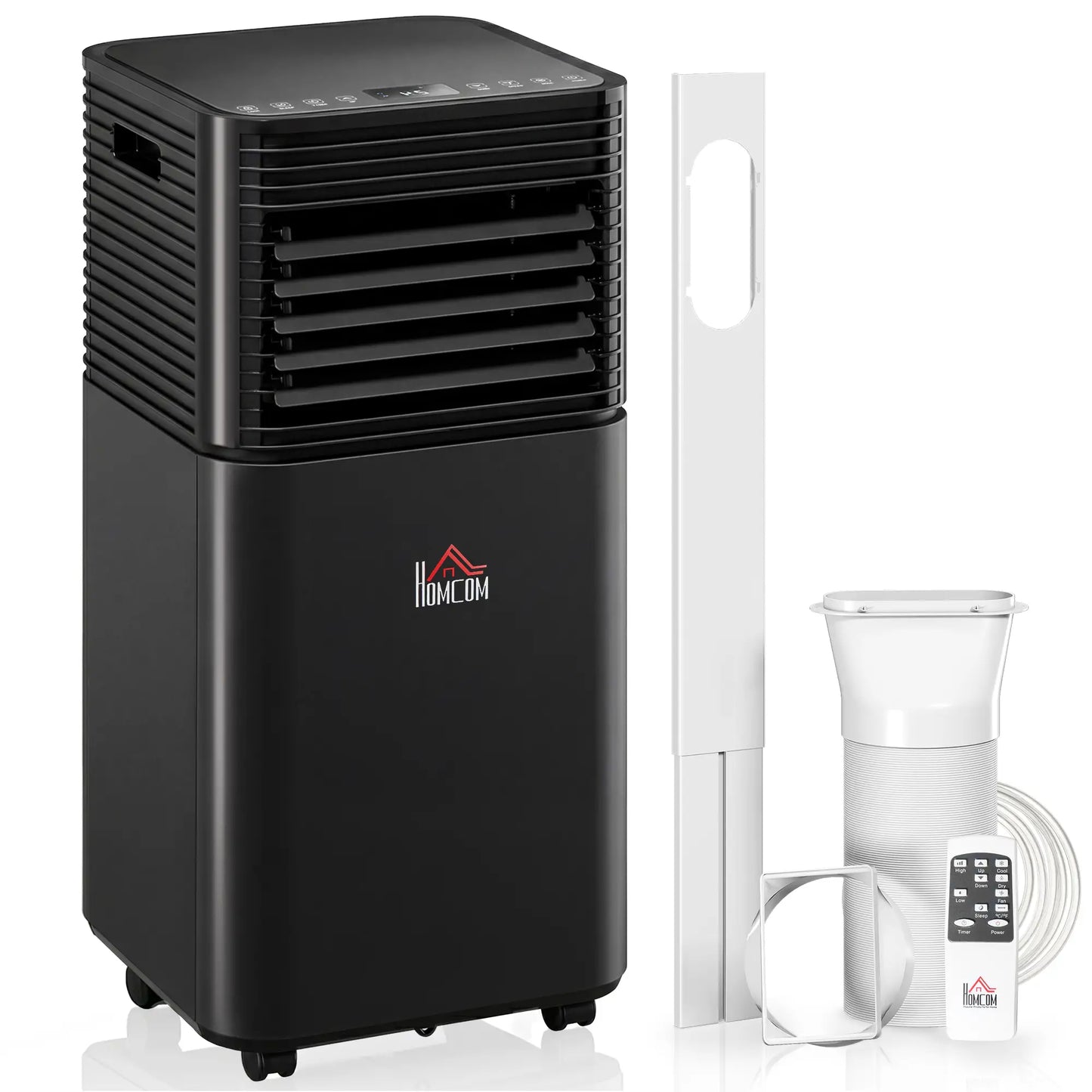 10000 BTU Portable Air Conditioner, Fan, Dehumidifier, Remote, 24H Timer, Black Air Conditioner at Gallery Canada