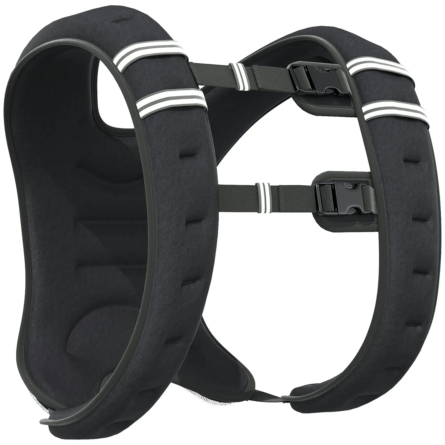 22 lbs Weighted Vest, Adjustable Straps, Pocket, Reflective Strips, Men Women Strength Training Equipment at Gallery Canada