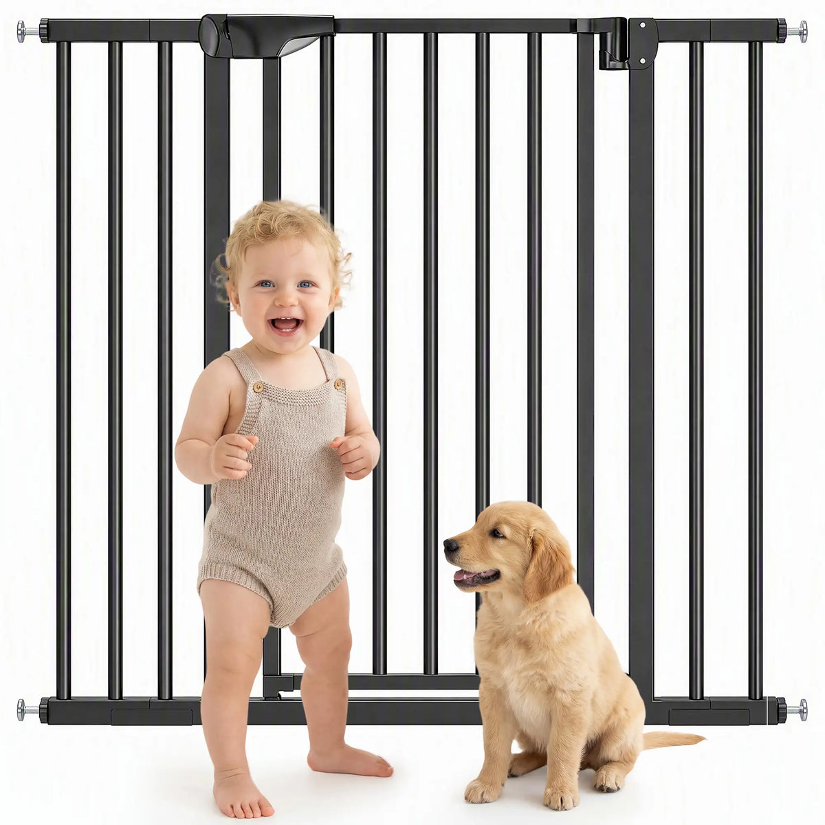 Pet Gate 30-40" W, Auto-Close, Two-Way Open, Pressure Mounted Pet Gates at Gallery Canada