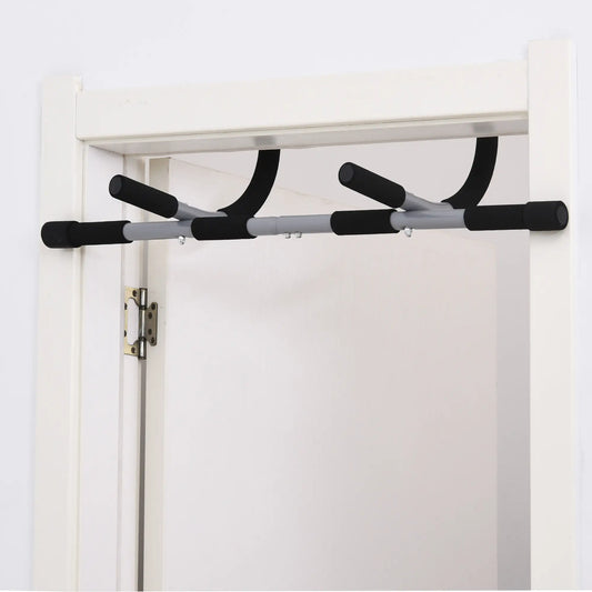 Doorway Pull-Up Bar, Home Fitness Horizontal Chin-Up Bar, Grey Strength Training Equipment Black, Grey at Gallery Canada