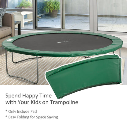 Φ12ft Trampoline Pad Φ144" Spring Safety Replacement Gym Bounce Jump Cover EPE Foam (Green) at Gallery Canada