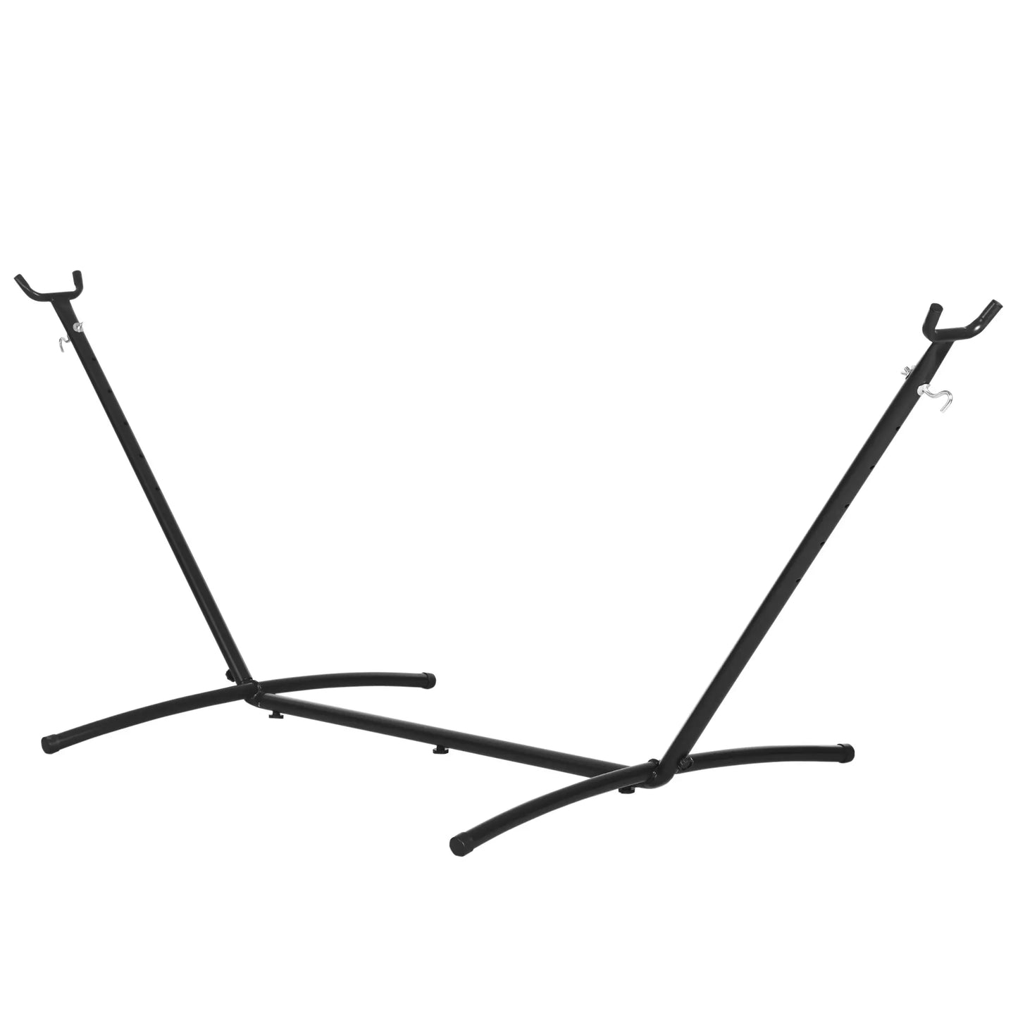 9.2'L Adjustable Hammock Stand, Heavy Duty, Outdoor Camping, Black Hammock Stands at Gallery Canada