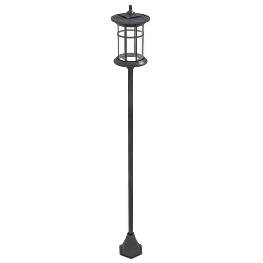 72" Solar Post Light, Cool White LED Outdoor Lamp, Waterproof IP44 for Patio, Garden, Backyard, Pathway at Gallery Canada