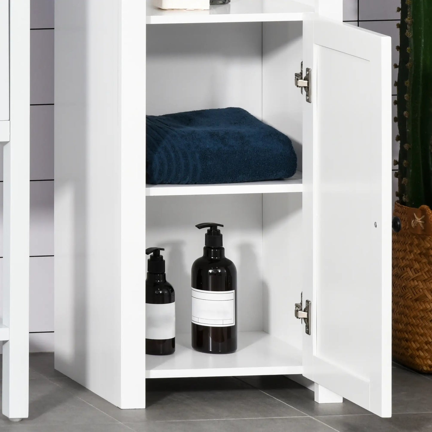 Tall Medicine Cabinet, Freestanding Bathroom Storage, White Bathroom Cabinets at Gallery Canada