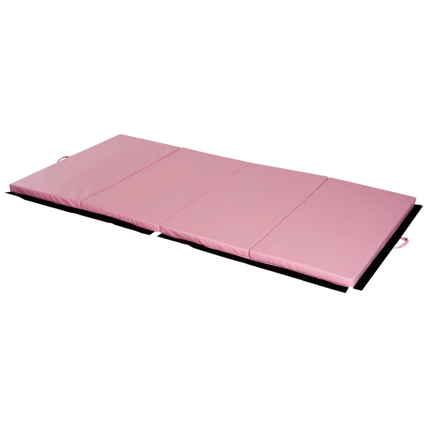 4'x8'x2" Folding Gymnastics Mat, Exercise Mat with Handles, Pink Gymnastics Mats at Gallery Canada