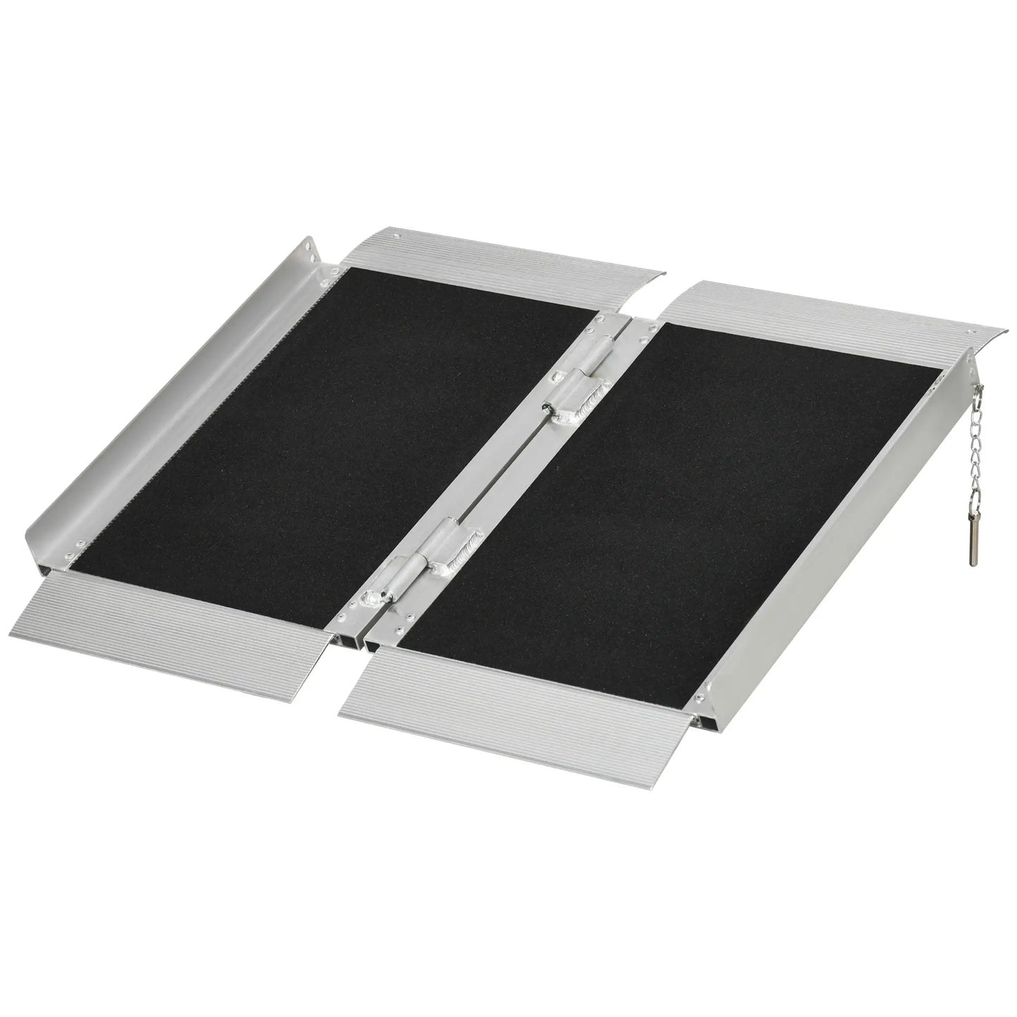 2' Portable Wheelchair Ramp, Aluminum, Single-Fold, Scooter Handle Knee Walker & Wheelchair Ramps at Gallery Canada