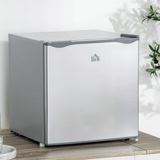 1.1 Cu. Ft. Mini Freezer, Compact, Reversible Door, Adjustable Temperature, Grey Small Kitchen Appliances Grey at Gallery Canada