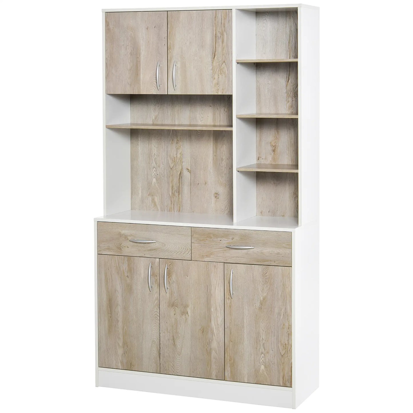 Kitchen Buffet, Hutch Storage Cabinet, Drawers Sideboard Kitchen Pantry Cabinets at Gallery Canada