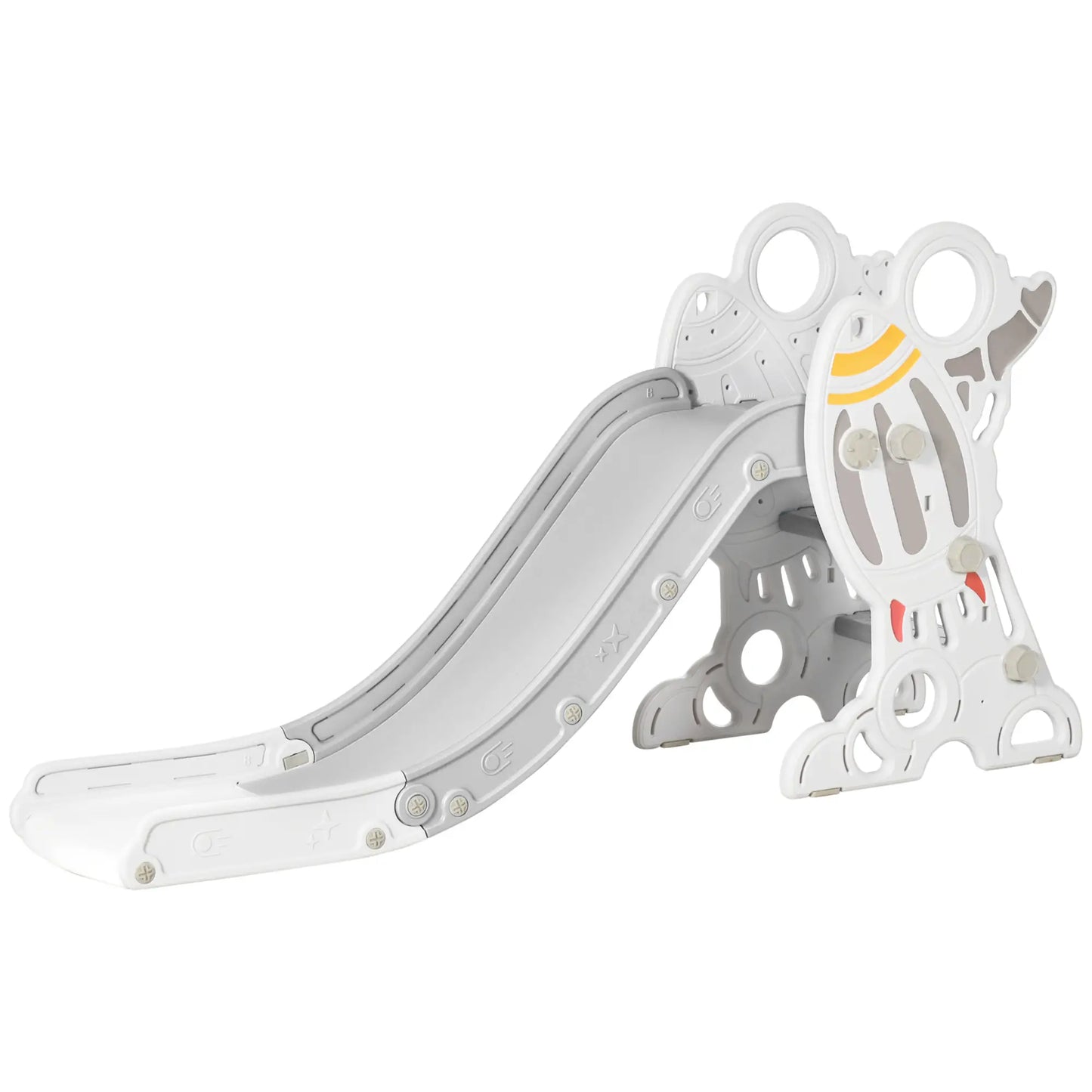 Toddler Slide Indoor, Space Theme Climber Playset, 1.5-3 Years, Grey Gym Sets & Swings at Gallery Canada