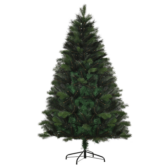 6FT Artificial Pop-Up Christmas Tree Xmas Tree Holiday Home Decoration with Automatic Open, Green - Gallery Canada