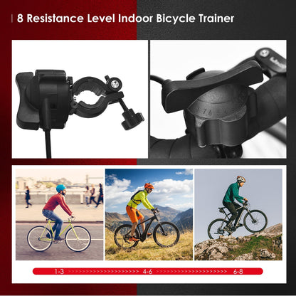 8 Adjustable Resistance Indoor Steel Bicycle Exercise Stand at Gallery Canada