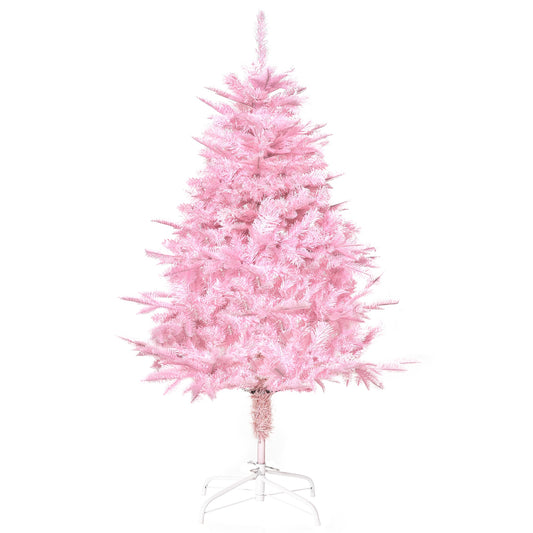 4FT Artificial Christmas Tree Holiday Xmas Tree Decoration with Automatic Open for Home Party, Pink - Gallery Canada