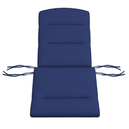 Patio Chair Cushion for Adirondack Chairs Replacement Cushion with Back and Ties, Blue at Gallery Canada