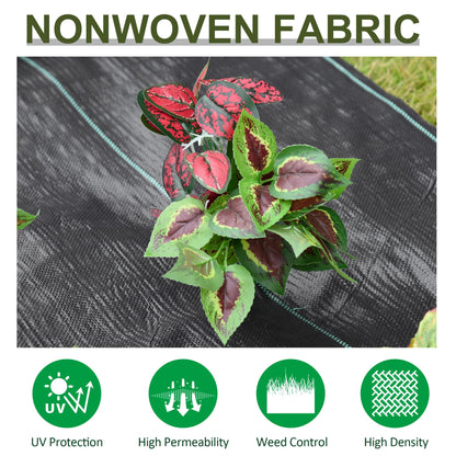 3.3ftx164ft Gardener Premium Weed Barrier 3.5OZ Landscape Fabric Durable &; Heavy-Duty Weed Block Gardening Mat at Gallery Canada