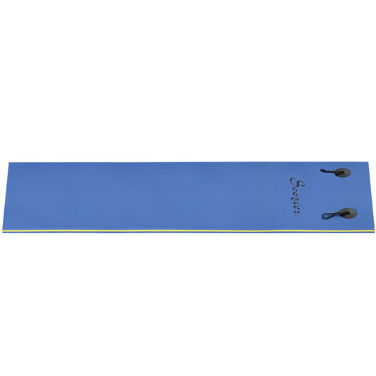 6.5' x 2' Roll-Up Pool Float Pad Water Floating Mat for Lake, Ocean, Pool Playing, Relaxing &; Recreation, Blue at Gallery Canada