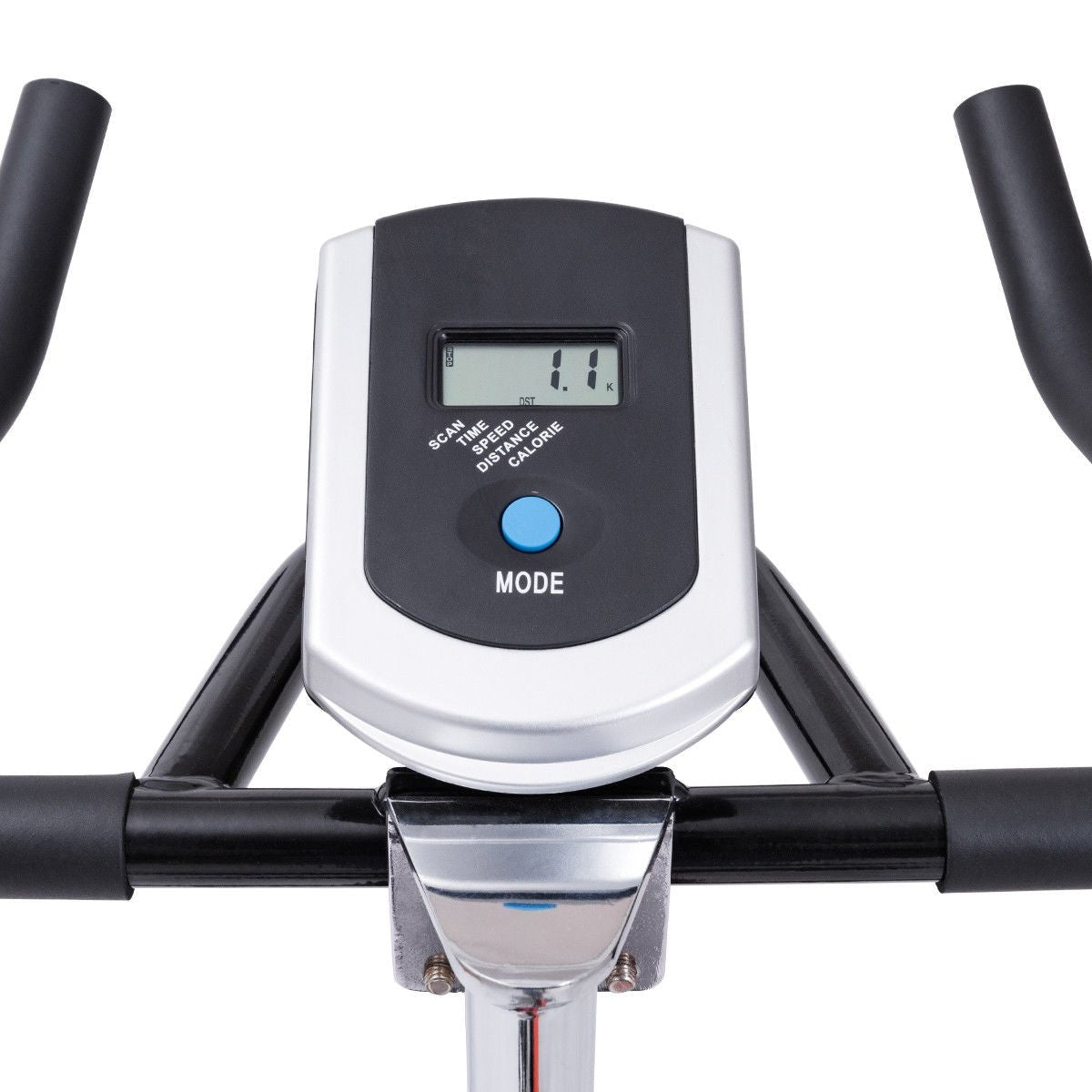 Indoor Fixed Aerobic Fitness Exercise Bicycle with Flywheel and LCD Display at Gallery Canada