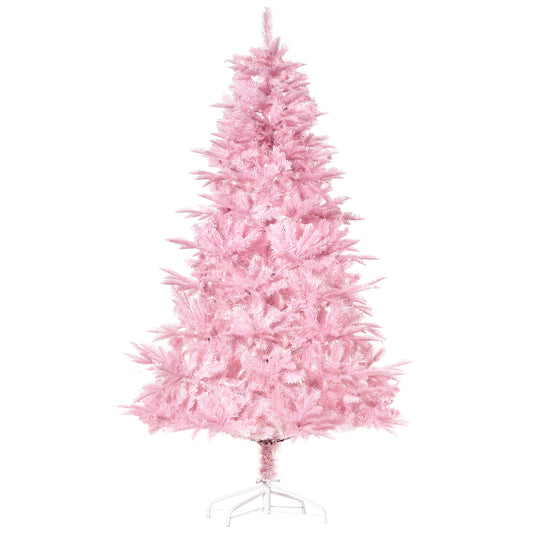 6FT Artificial Christmas Tree Holiday Xmas Tree Decoration with Automatic Open for Home Party, Pink - Gallery Canada