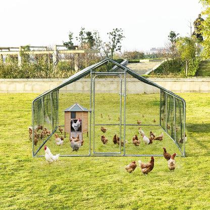 Large Walk in Shade Cage Chicken Coop with Roof Cover at Gallery Canada
