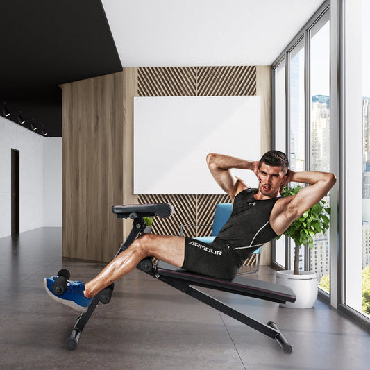 Multi-Functional Adjustable Full Body Exercise Weight Bench - Gallery Canada