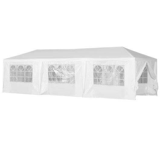 9.4x28ft Party Gazebo Tent Portable Folding Wedding Tent Garden Canopy Event Shelter Outdoor Sunshade with 8 Removable Walls at Gallery Canada
