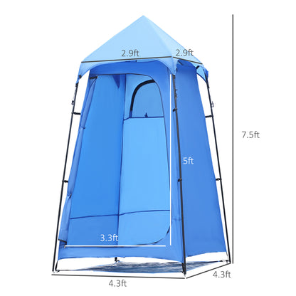 Portable Camping Shower Tent Privacy Bathing Shelter Travel Changing Room Beach Toilet w/ Carry Bag at Gallery Canada