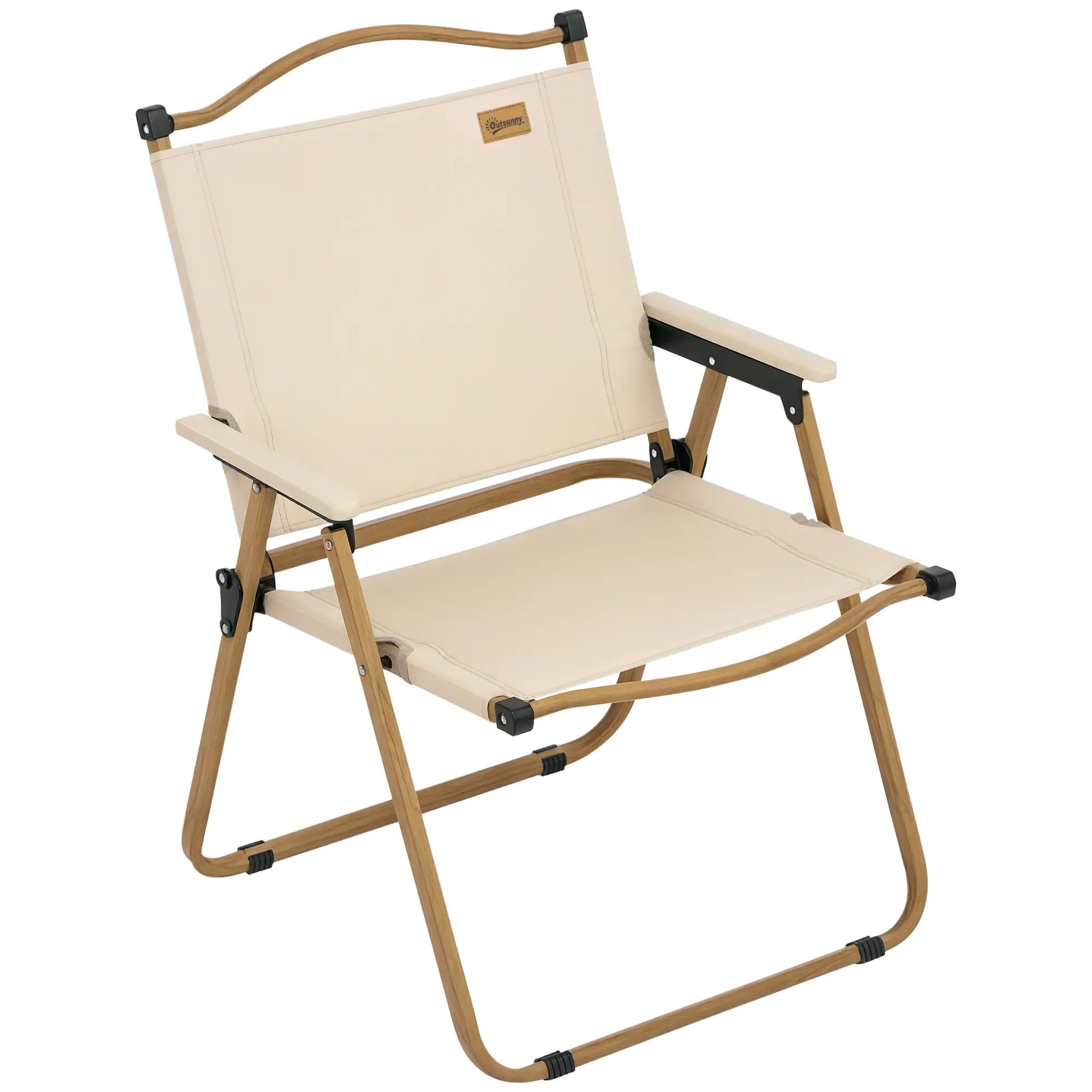 Lightweight Folding Camping Chair, Portable Armchair, Khaki Picnic Tables & Camping Chairs at Gallery Canada