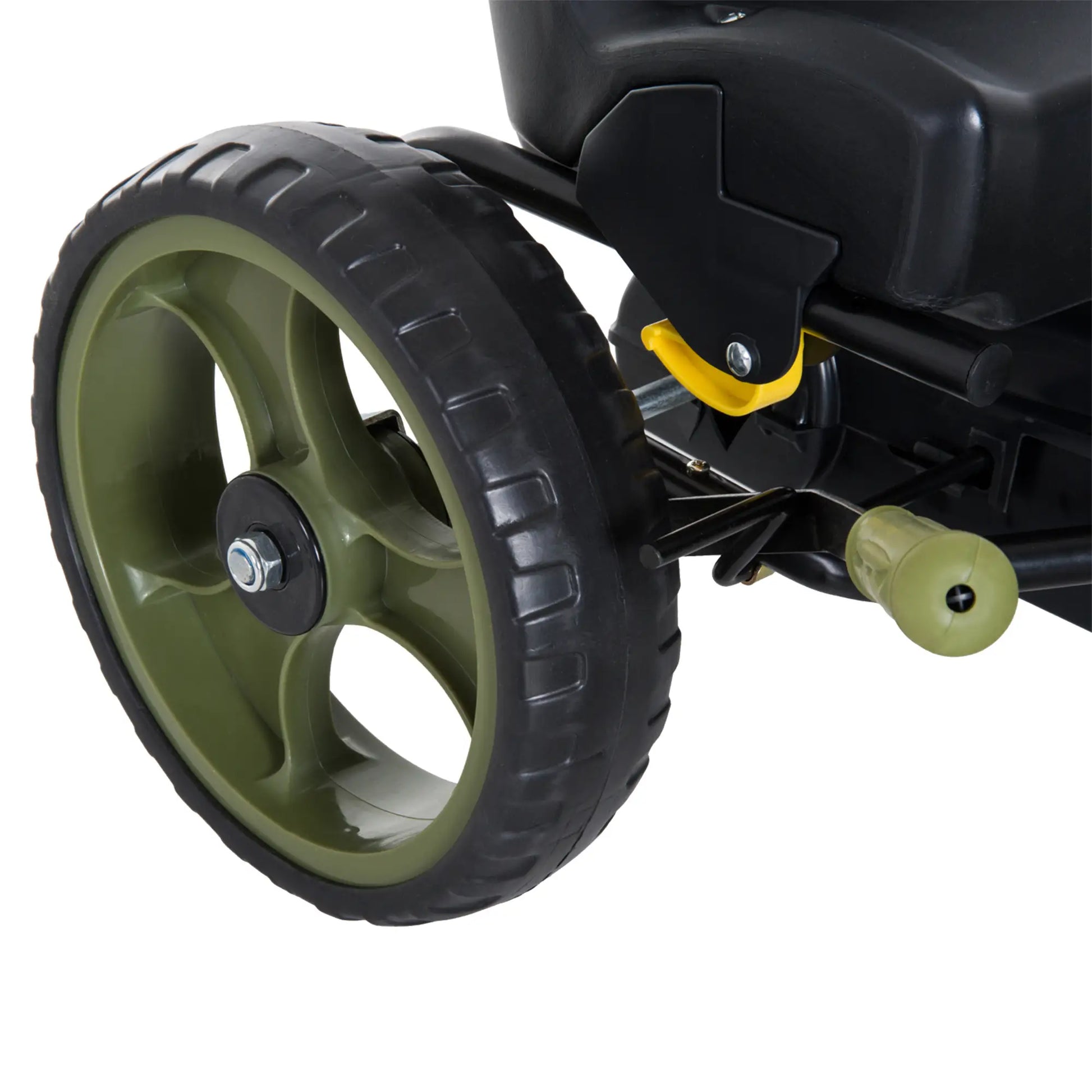 Adjustable Seat Pedal Go Kart, EVA Tyres, Safety Handbrake, Ages 3-6, Green Pedal Go Karts for Kids at Gallery Canada