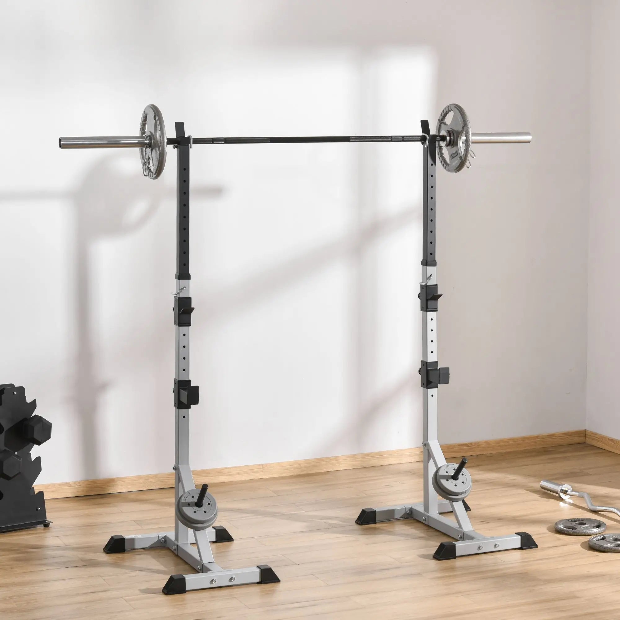 2-Piece Barbell Rack, 53.5
