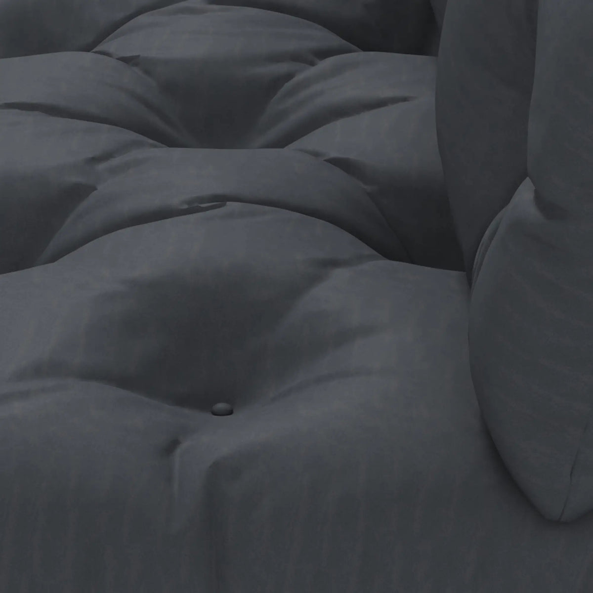 2 Seater 6" Thick Outdoor Seat Cushions With Back Cushion, Dark Grey Patio Chair Cushions at Gallery Canada