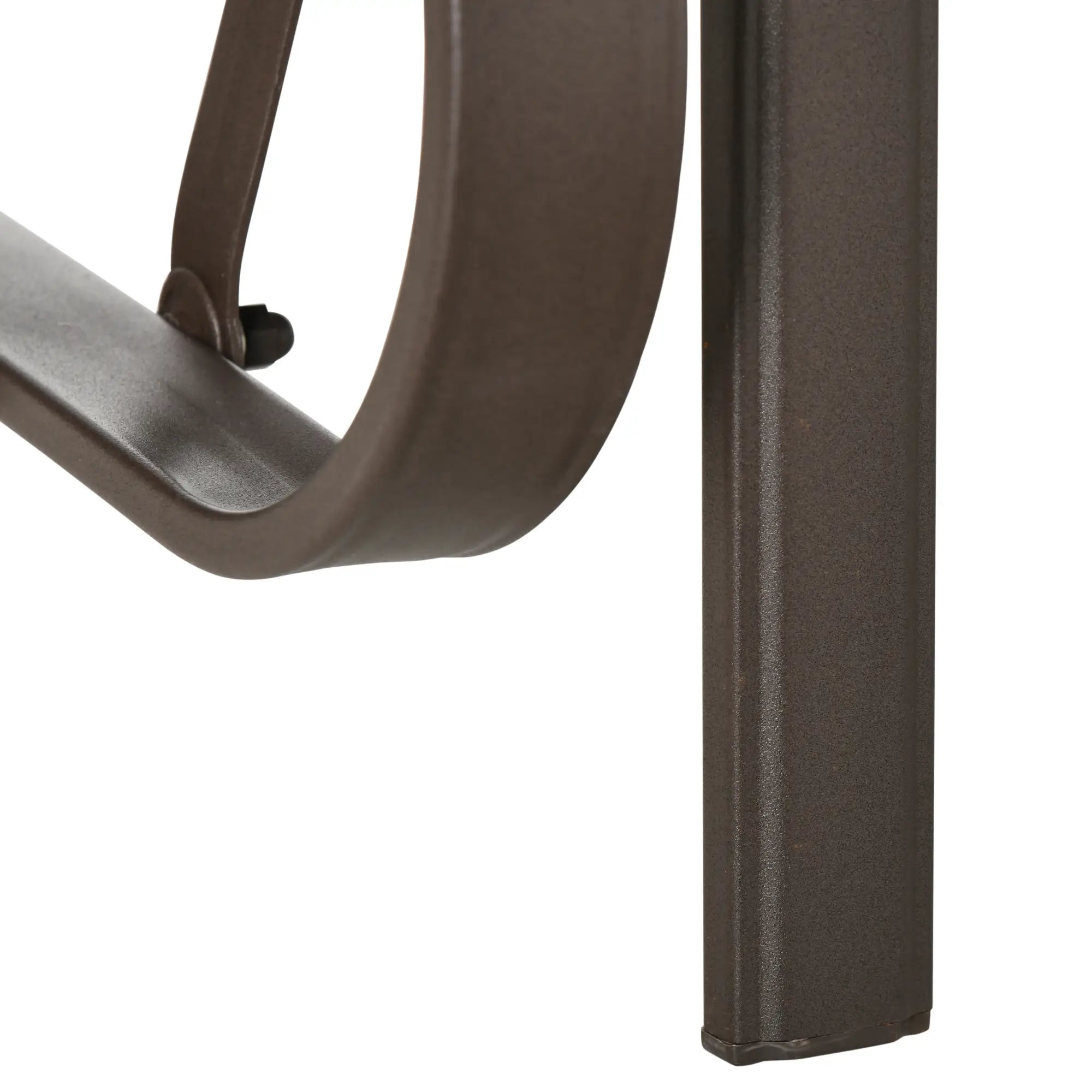 Garden Double Gliding Chair, Outdoor Patio Glider, Steel Frame, Light Grey Outdoor Gliders at Gallery Canada