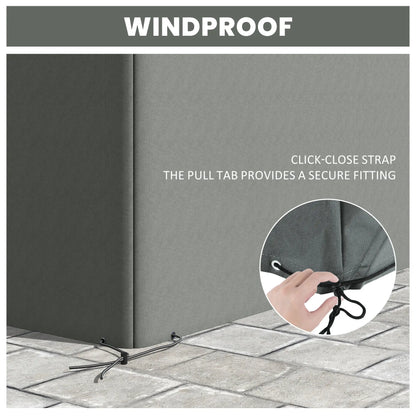 Waterproof Outdoor Furniture Cover, 108" x 80" x 35", Charcoal Grey Patio Furniture Covers at Gallery Canada