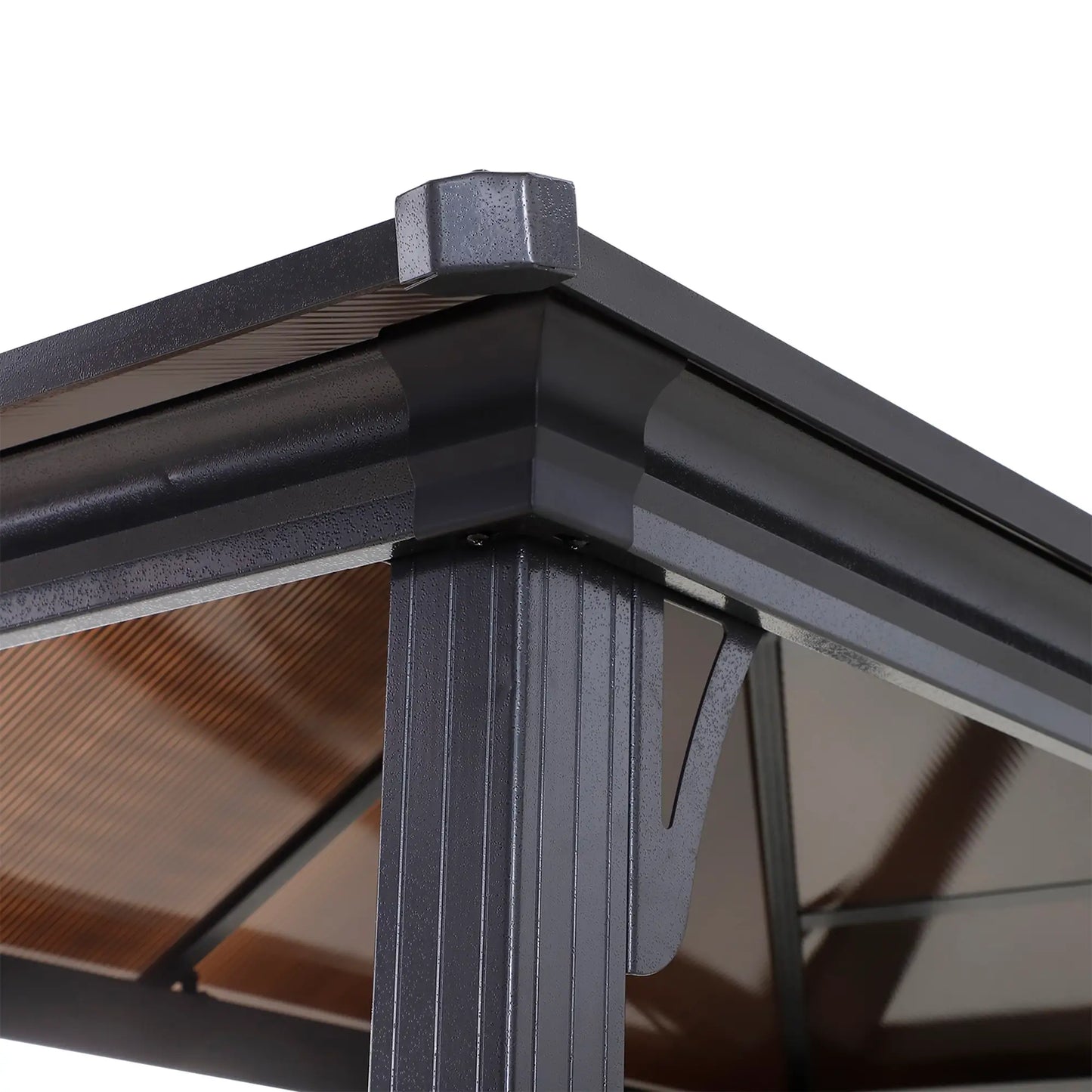 Outdoor Hardtop Grill Gazebo, BBQ Canopy With 6 Hooks, Double Vented PC Roof BBQ Grill Gazebos at Gallery Canada