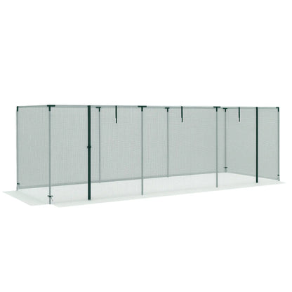 Galvanized Steel Crop Cage, Plant Protection Tent, 12' x 4', Green Walk In Greenhouses at Gallery Canada