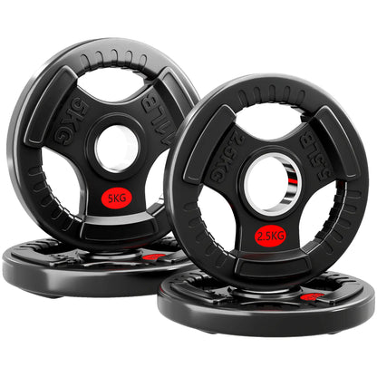 Weight Plates Set, 2-Inch Barbell Weights, 2 x 6lbs, 2 x 11lbs Dumbbells & Barbells at Gallery Canada