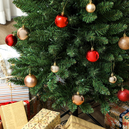 9ft DIY Synchronized LED Hinged Pencil Christmas Tree, Green Pencil Christmas Trees at Gallery Canada