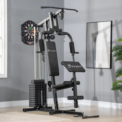 Weight Training Machine, Multifunction Gym Equipment, 143lbs, Black Power Towers at Gallery Canada