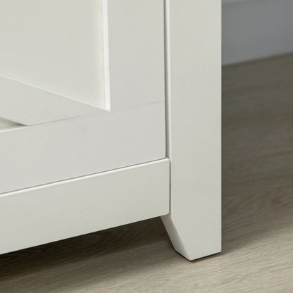 Vertical File Cabinet, Hanging Bars, A4 Size, 29.9"x 19.7"x 30.3", White Office Cabinets & Cupboards at Gallery Canada