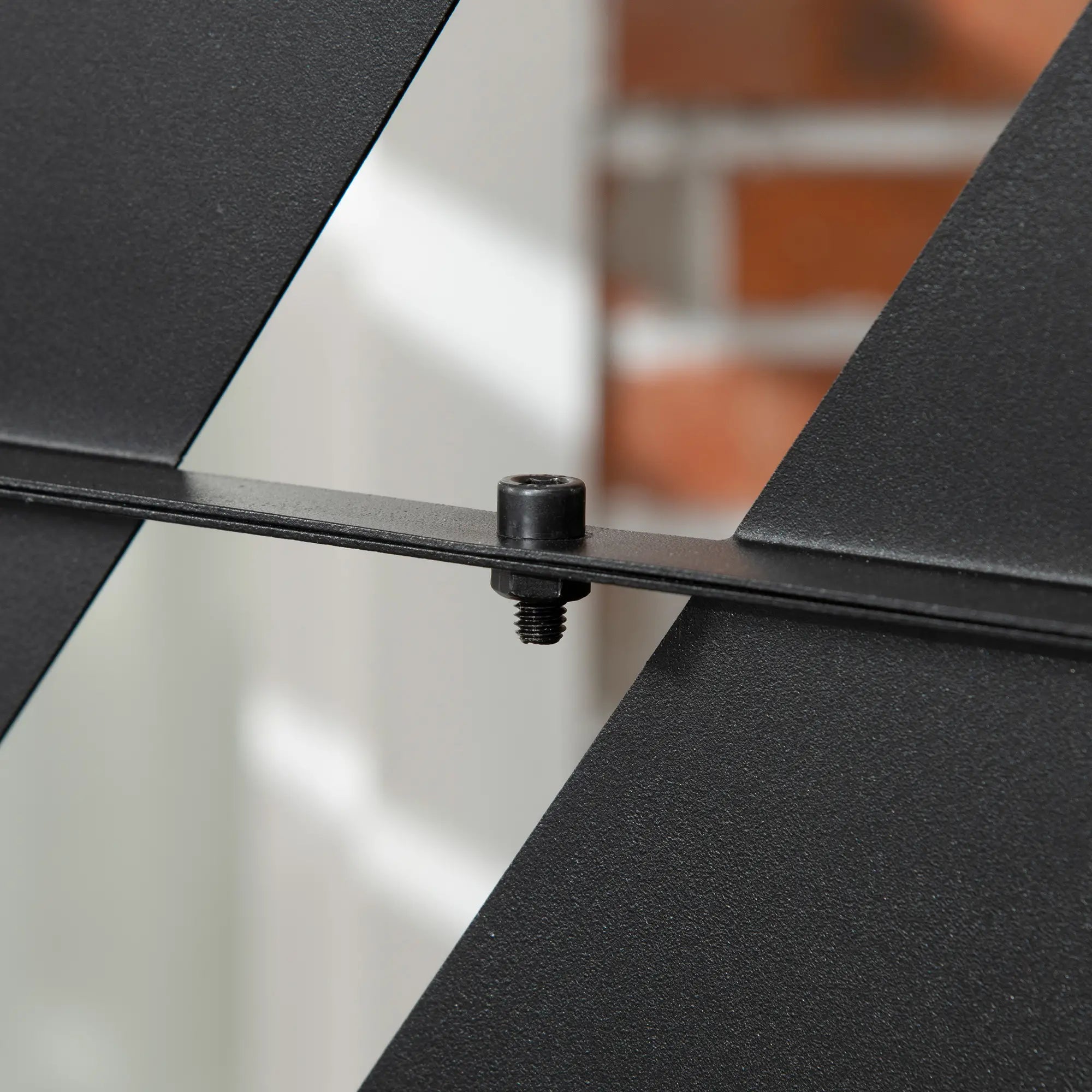 Metal Outdoor Privacy Screen, 48