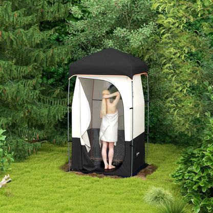 Camping Shower Tent, Portable Privacy Shelter, Black Camping Tents at Gallery Canada