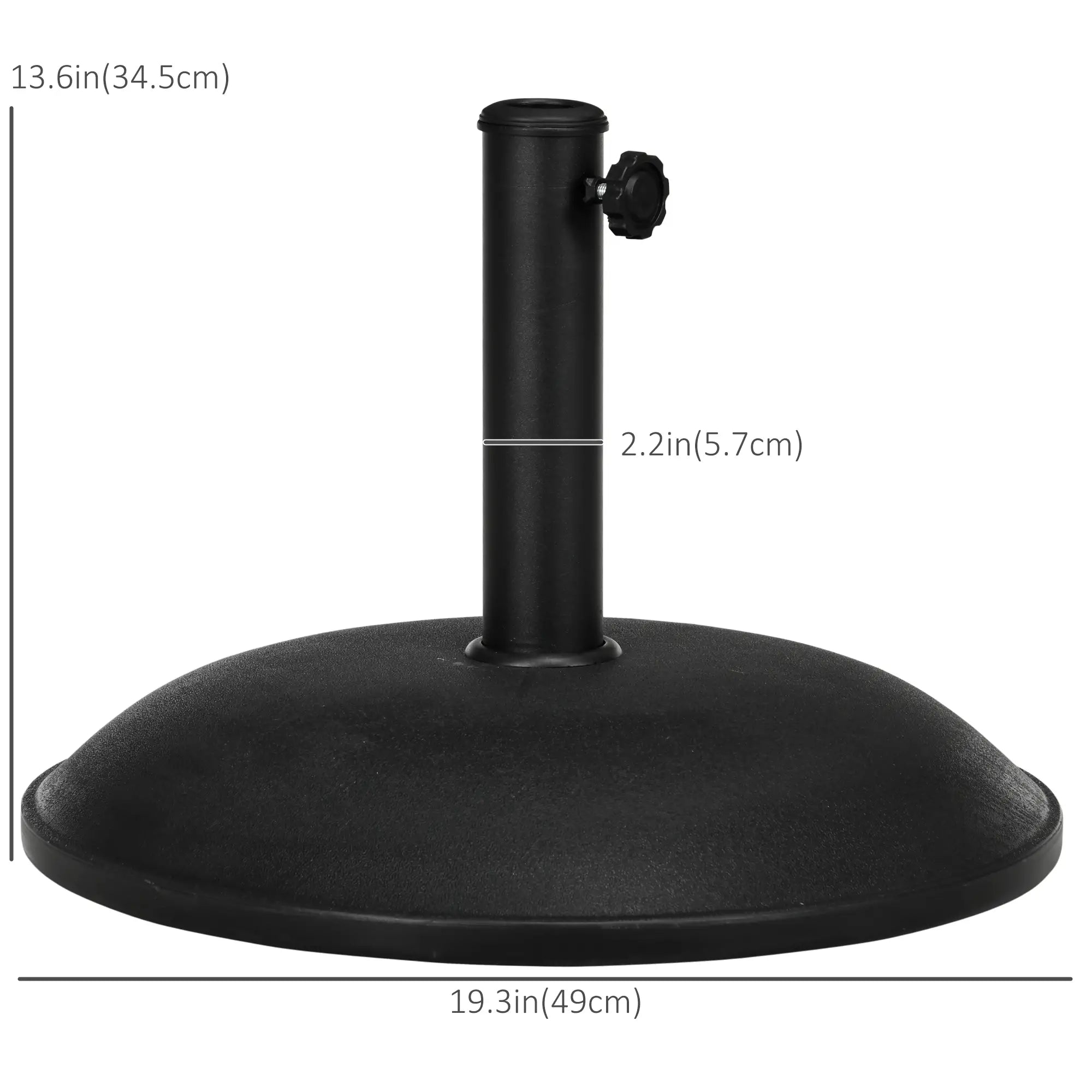 44 lbs Cement Umbrella Base, 19